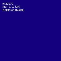 #13007C - Deep Koamaru Color Image